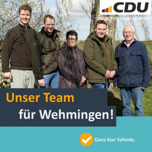 Junger und frischer Wind trifft auf Erfahrung - Nick Hapke kandidiert als Ortsbürgermeister für Wehmingen.