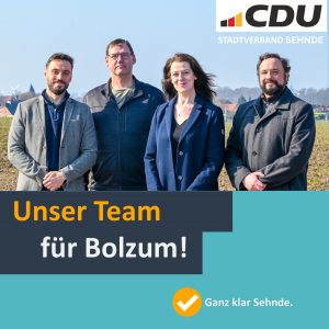 Carolina Fiß kandidiert für die CDU als Ortsbürgermeisterin in Bolzum