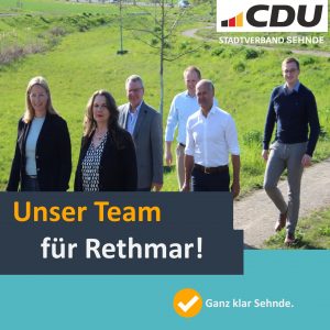 CDU Rethmar nominiert Axel Friehe als Kandidaten für das Amt des Ortsbürgermeisters